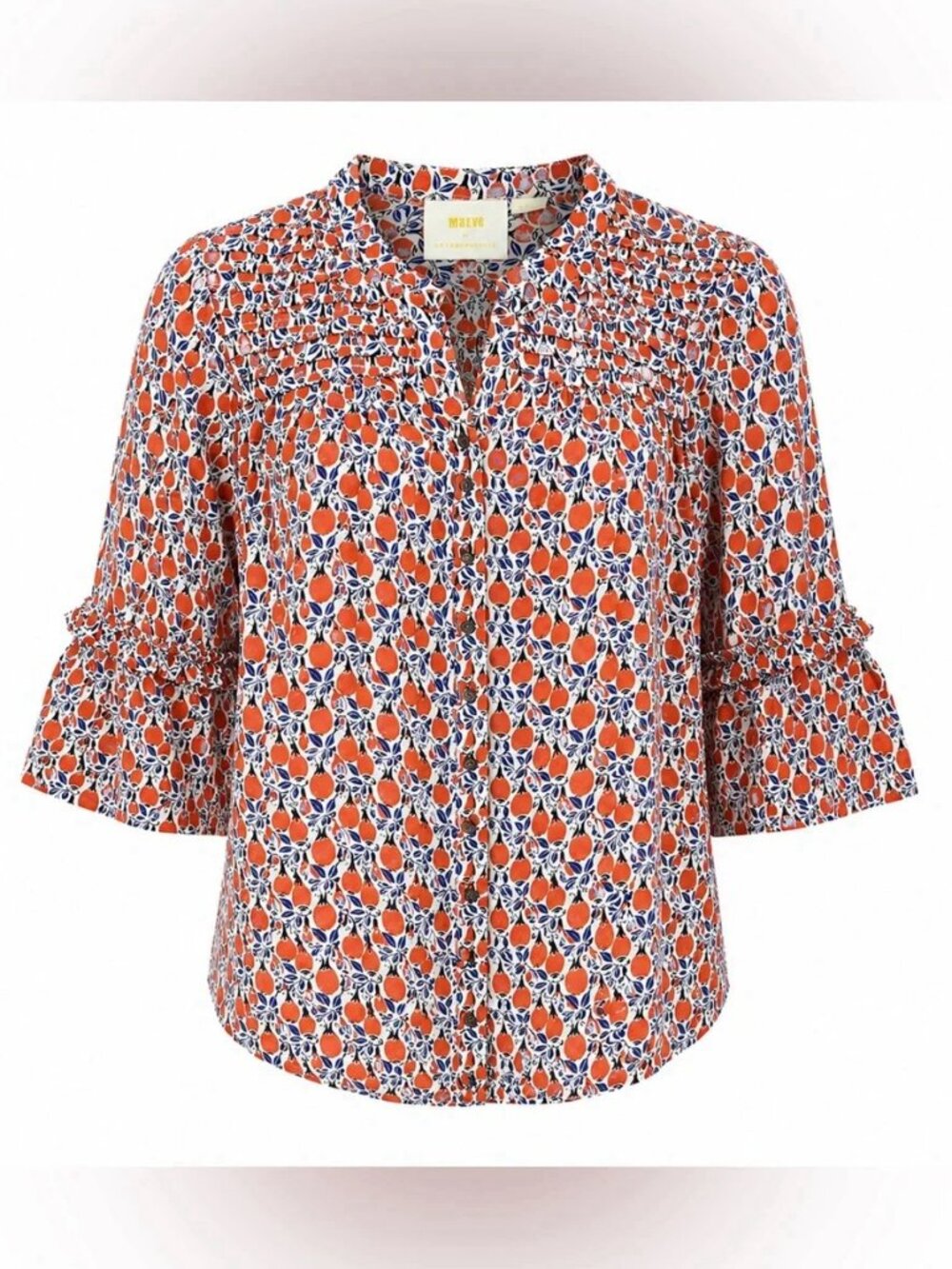 Anthropologie Maeve Berwick Button Up Blouse - size medium